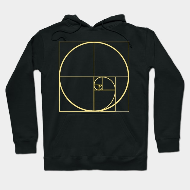 Golden Ratio circle Hoodie by Lamink